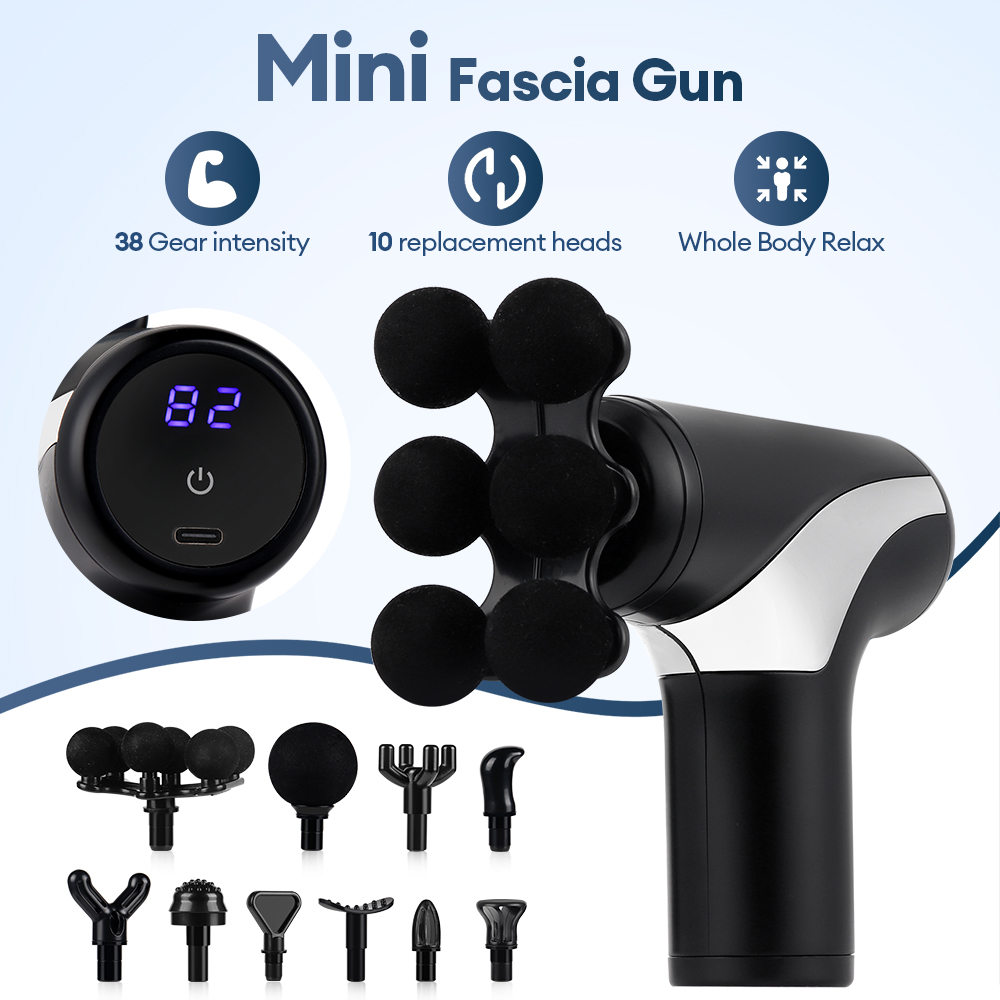 Portable Massage Gun 38 Gears  - Massage Gun Deep Tissue review and price