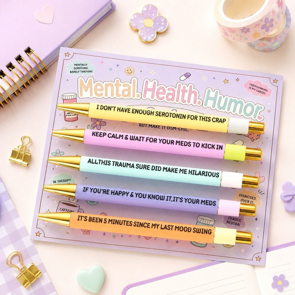 Wellness Funny Ballpoint Pens  - Health Wellness Office review and price