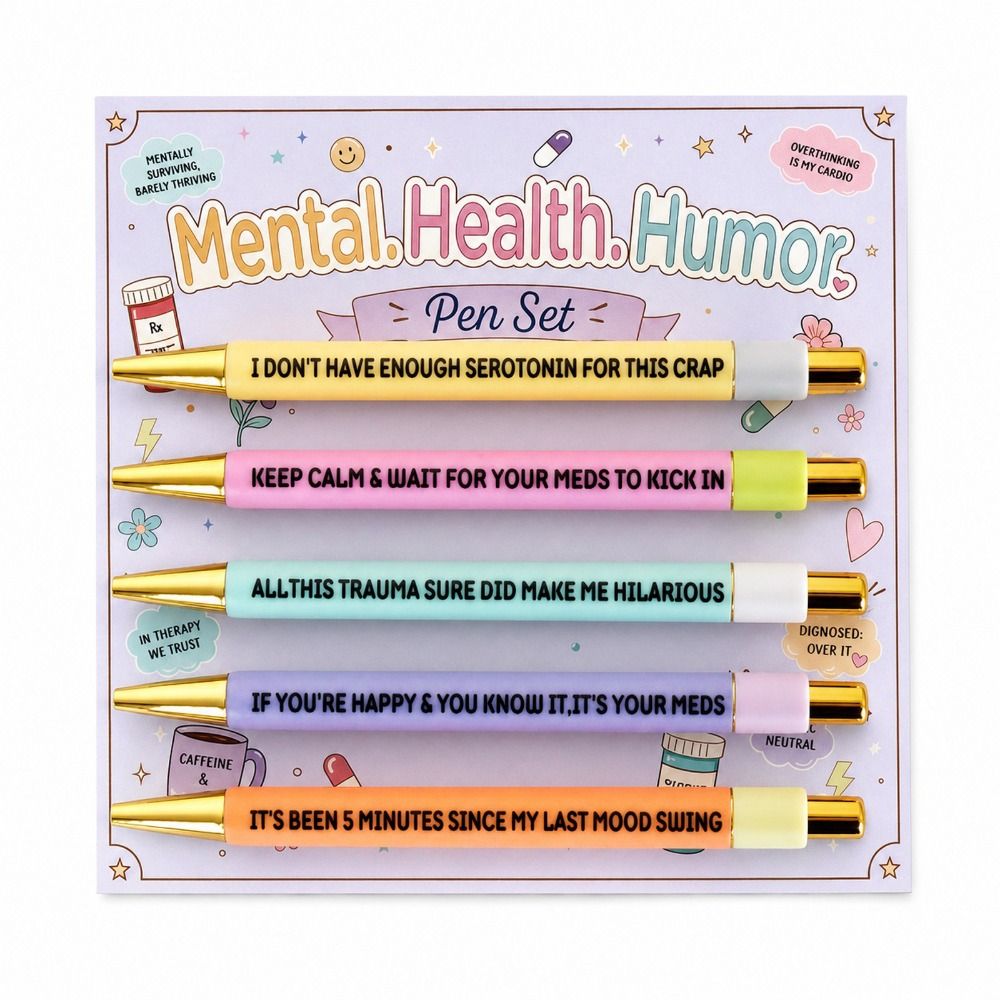 Wellness Funny Ballpoint Pens  - Health Wellness Office review and price