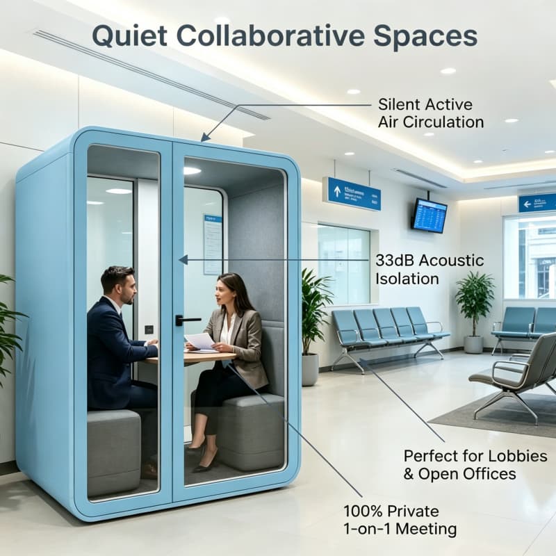 Wellness Pod Acoustic Silent B - Health Wellness Office review and price