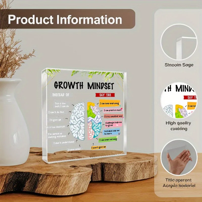Acrylic Mental Wellness Sign 2 - Health Wellness Office review and price